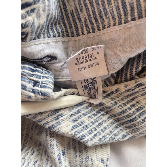 Oshkosh Vintage Train Railroad Overalls Acid Wash Striped Vestbak 24 Mo USA - Picture 13 of 14